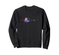Roller Skating Skate Heartbeat Sweatshirt - Minimalist Print Men Women - T-Shirt, Sweatshirt, Hoodie