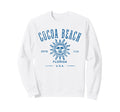 Cocoa Beach Florida Distressed Sweatshirt - Novelty Apparel Men Women - T-Shirt, Sweatshirt, Hoodie