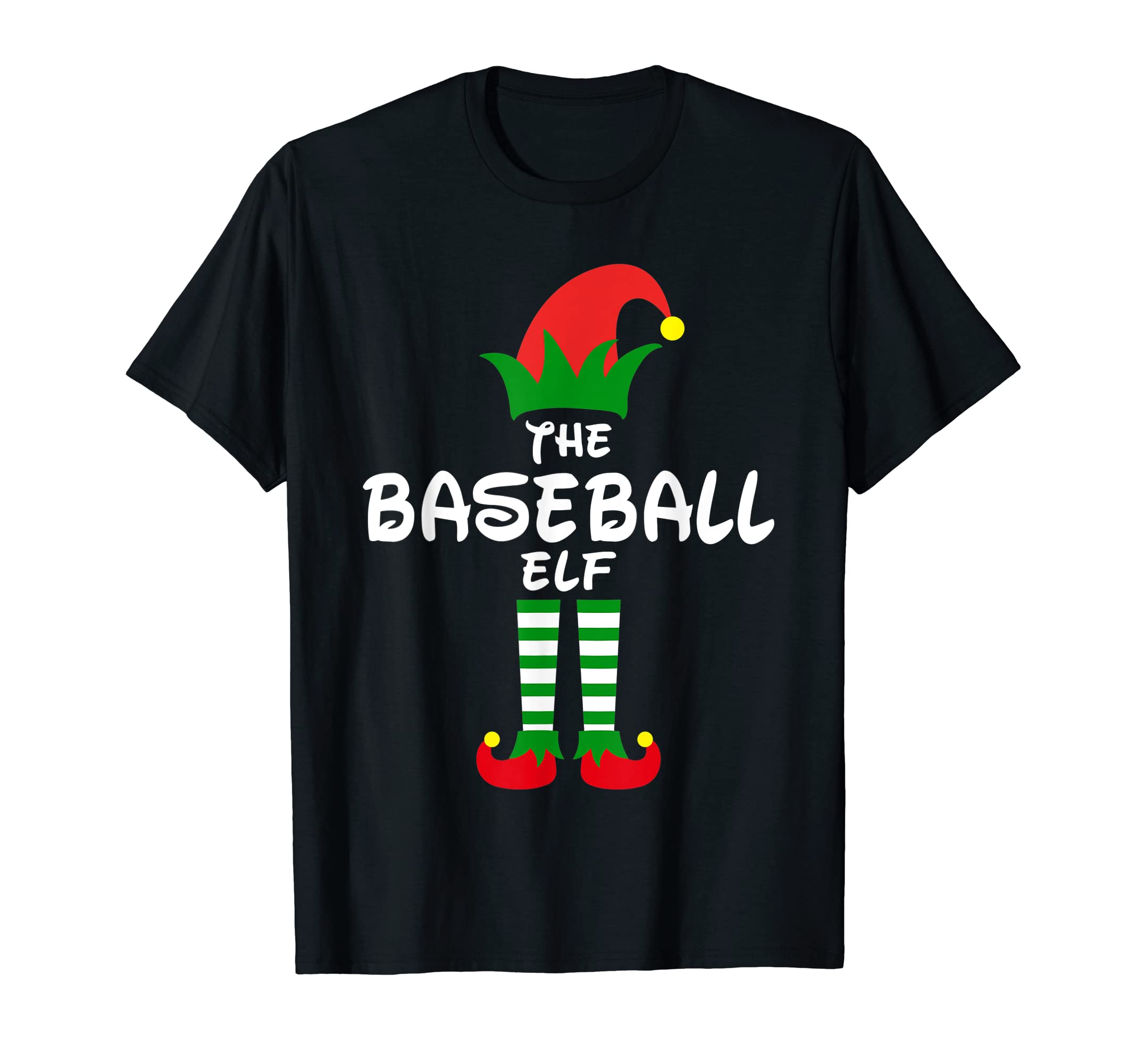 Baseball Elf Family Matching Group T-Shirt - Casual Everyday Wear Unisex - T-Shirt, Sweatshirt, Hoodie