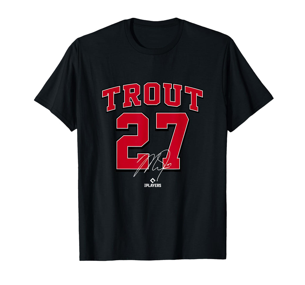 Mike Trout Los Angeles Baseball Player T-Shirt - Trendy Graphic Men Women - T-Shirt, Sweatshirt, Hoodie
