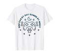 Dog Dad Day Gamer Night Video Games T-Shirt - Graphic Print Men Women - T-Shirt, Sweatshirt, Hoodie