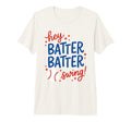 Hey Batter Batter Swing Baseball T-Shirt - Minimalist Print for Adults - T-Shirt, Sweatshirt, Hoodie