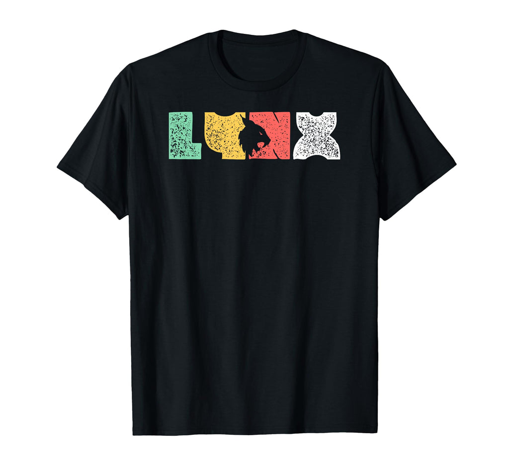 Sunset Silhouette Funny Lynx T-Shirt - Custom Art Print for Adults - T-Shirt, Sweatshirt, Hoodie
