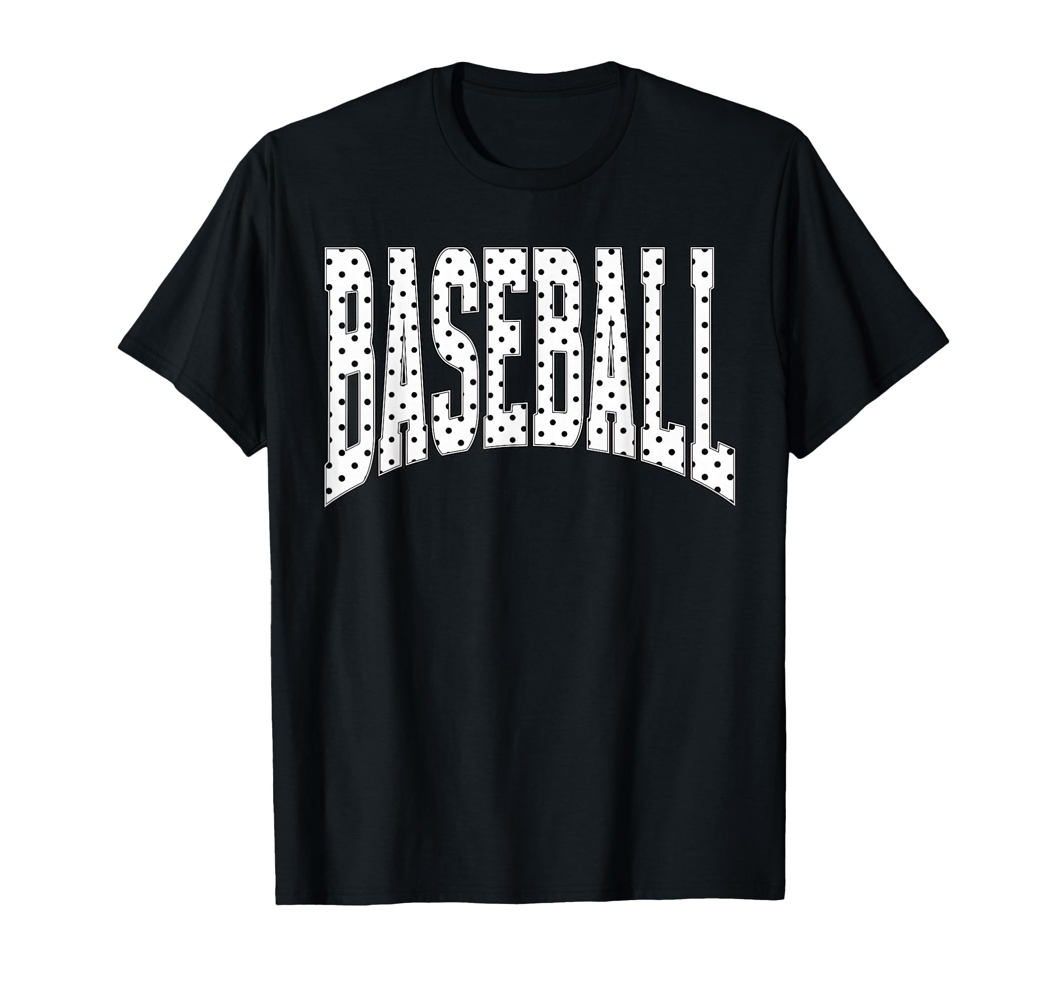 Baseball Polka Dot Baseball Pattern T-Shirt - Aesthetic Graphic Men Women - T-Shirt, Sweatshirt, Hoodie