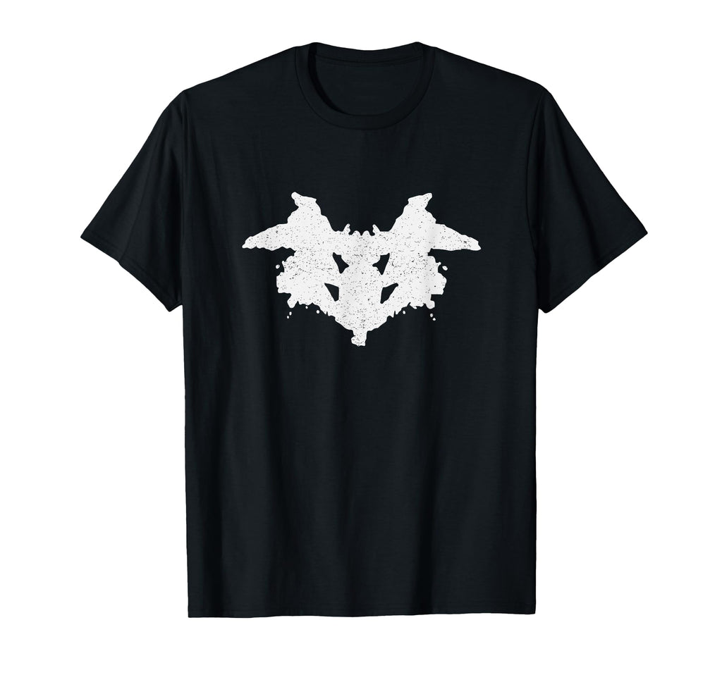 Rorschach Inkblot Test Psychology T-Shirt - Novelty Apparel for Adults - T-Shirt, Sweatshirt, Hoodie