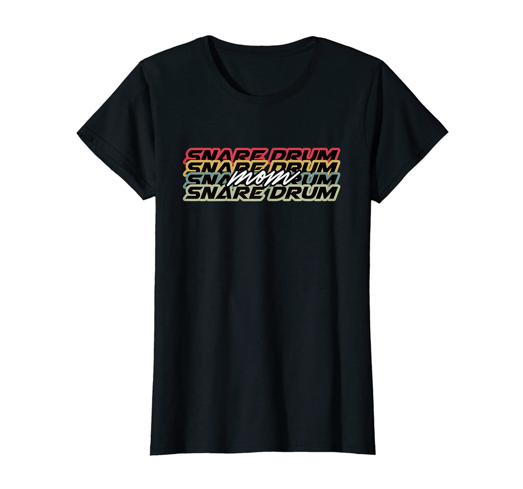 Womens Snare Drum Mom Player 80S T-Shirt - Graphic Print Unisex - T-Shirt, Sweatshirt, Hoodie