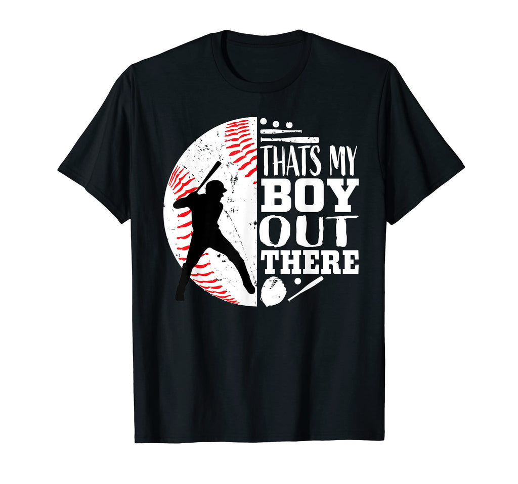 Son Thats My Out There Baseball Mom Dad T-Shirt - Minimalist Print Unisex - T-Shirt, Sweatshirt, Hoodie