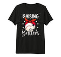 Raising Ballers Soccer Baseball Mom T-Shirt - Fun Novelty Design Men Women - T-Shirt, Sweatshirt, Hoodie