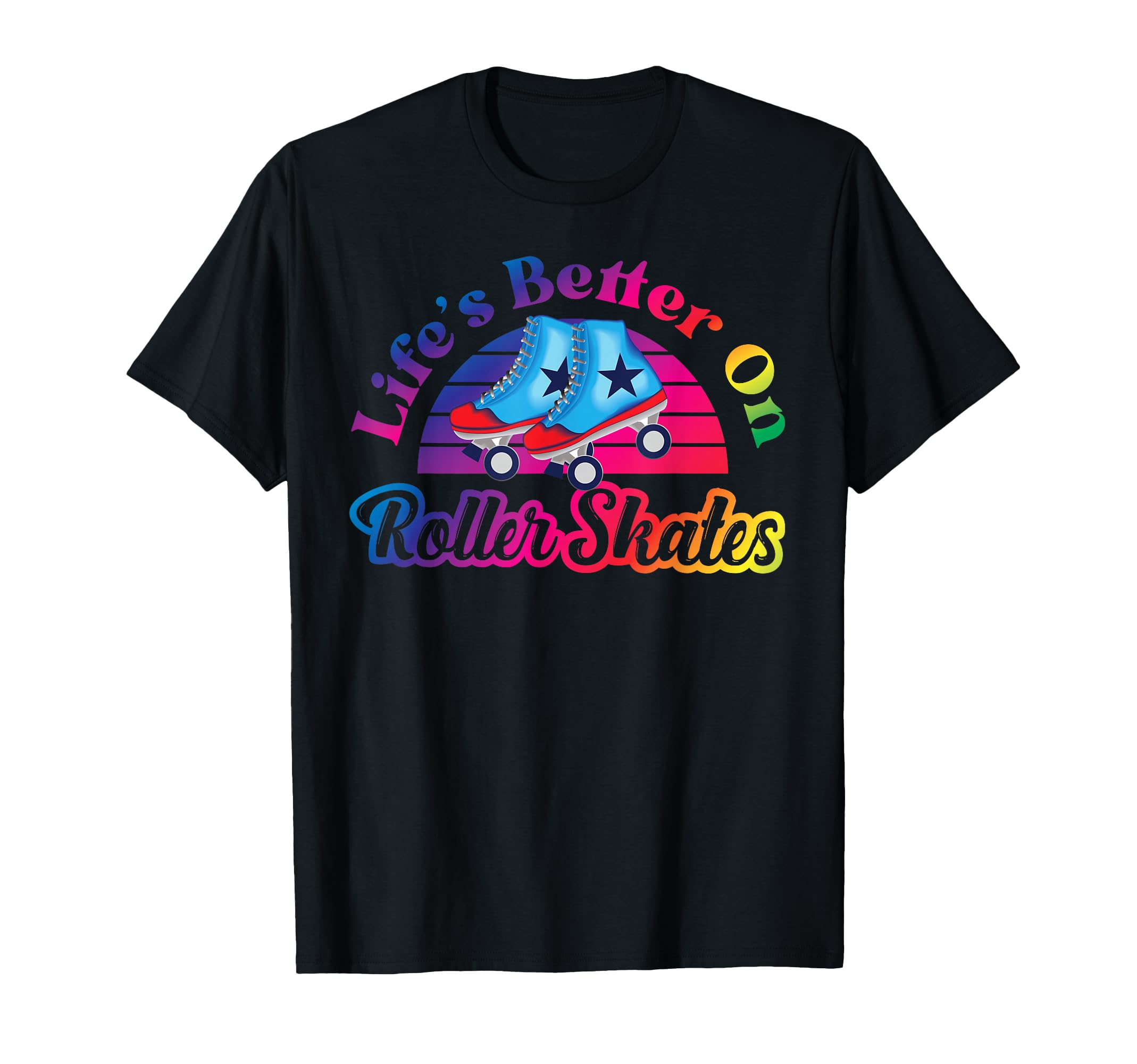 Roller Skating Skate 1970S T-Shirt - Aesthetic Graphic Unisex - T-Shirt, Sweatshirt, Hoodie