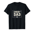 Proud Cheer Dad Megaphone Spirit Pom T-Shirt - Trendy Graphic Men Women - T-Shirt, Sweatshirt, Hoodie