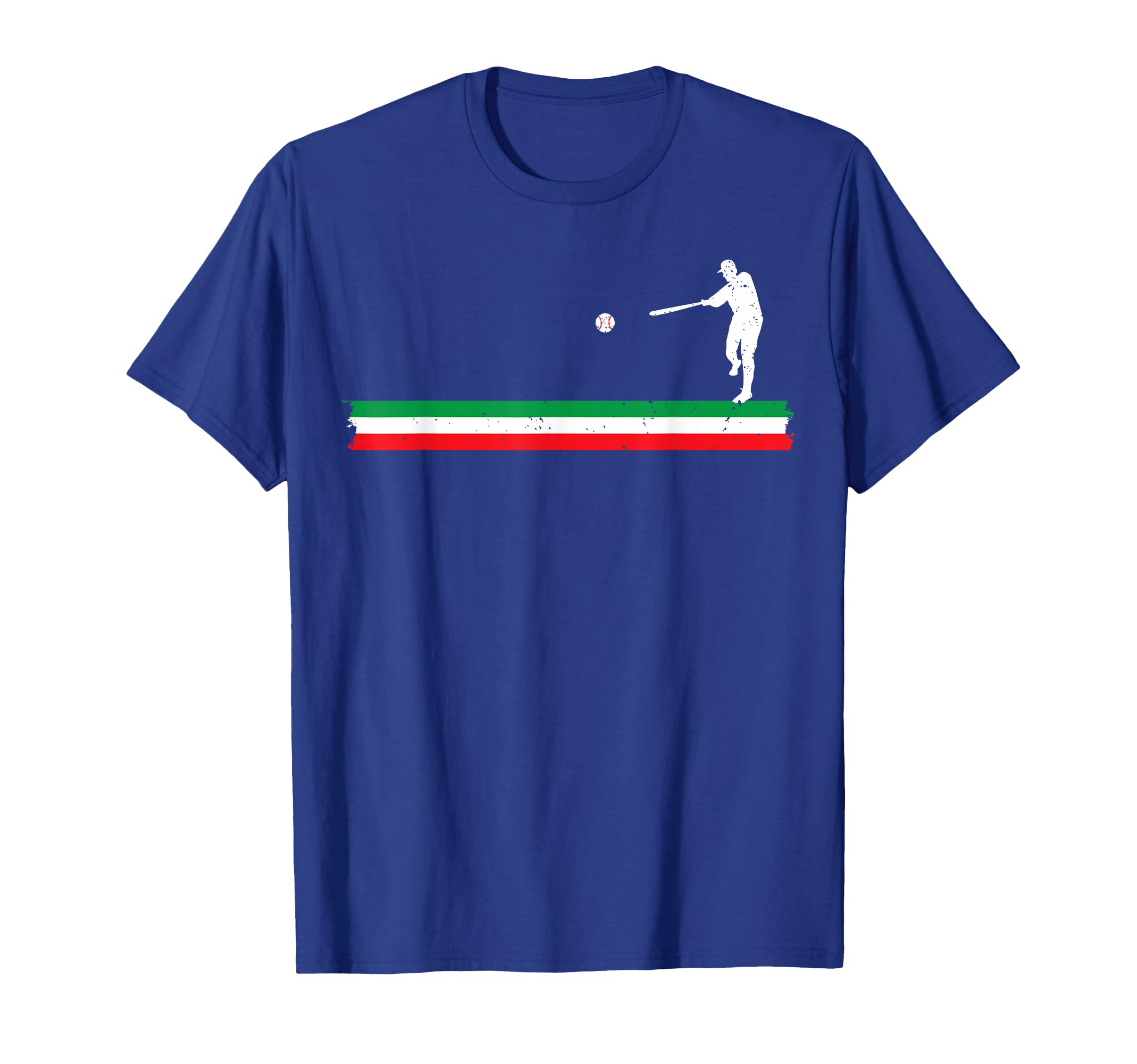 Italian Flag Baseball Player Coach T-Shirt - Novelty Apparel Men Women - T-Shirt, Sweatshirt, Hoodie