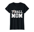 Womens T Ball Mama Baseball Tball T-Shirt - Casual Everyday Wear Men Women - T-Shirt, Sweatshirt, Hoodie
