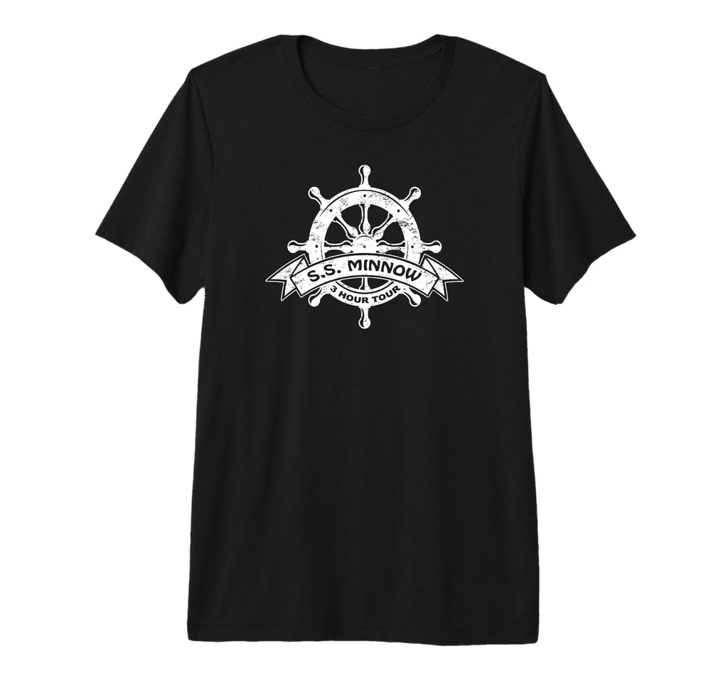 Ss Minnow 3 Hour Tour Gilligans Island T-Shirt - Graphic Print for Adults - T-Shirt, Sweatshirt, Hoodie