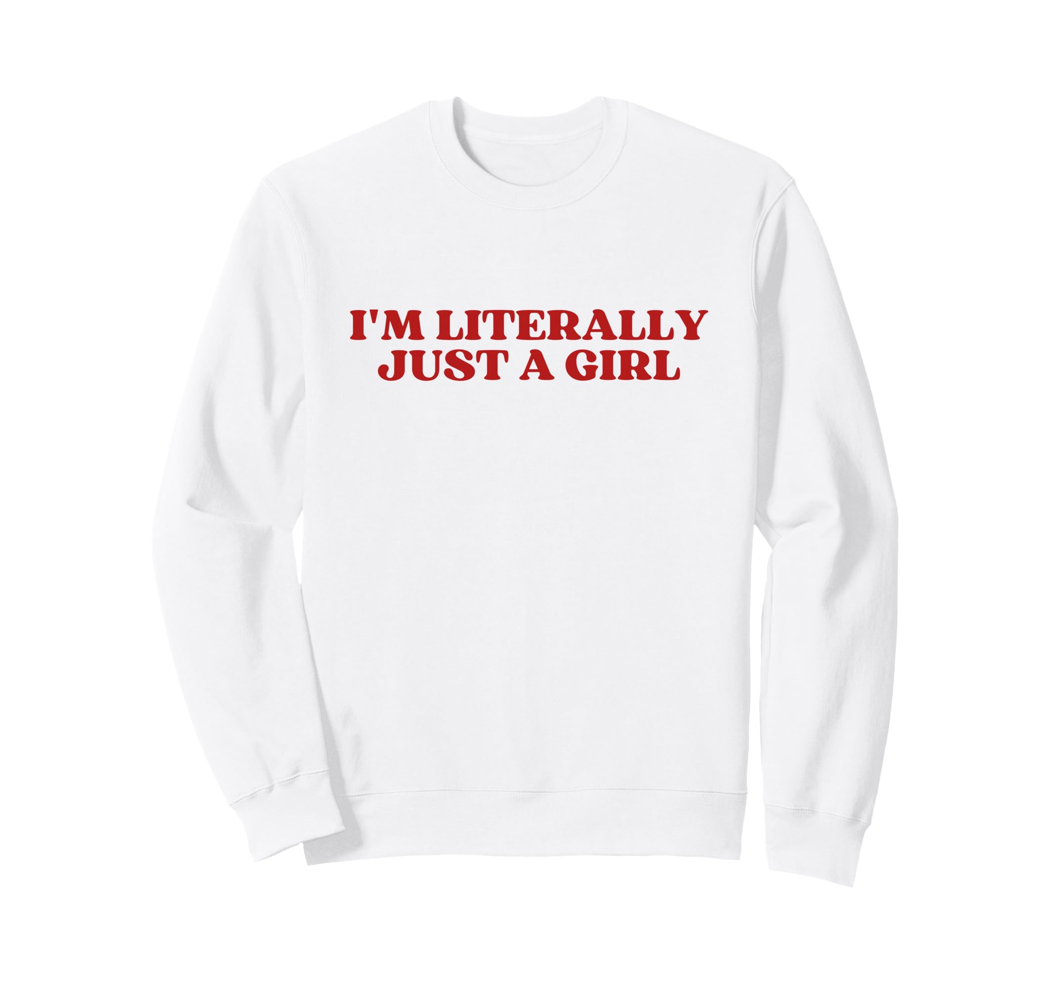 Original Im Literally Just Y2K Sweatshirt - Unique Graphic Men Women - T-Shirt, Sweatshirt, Hoodie