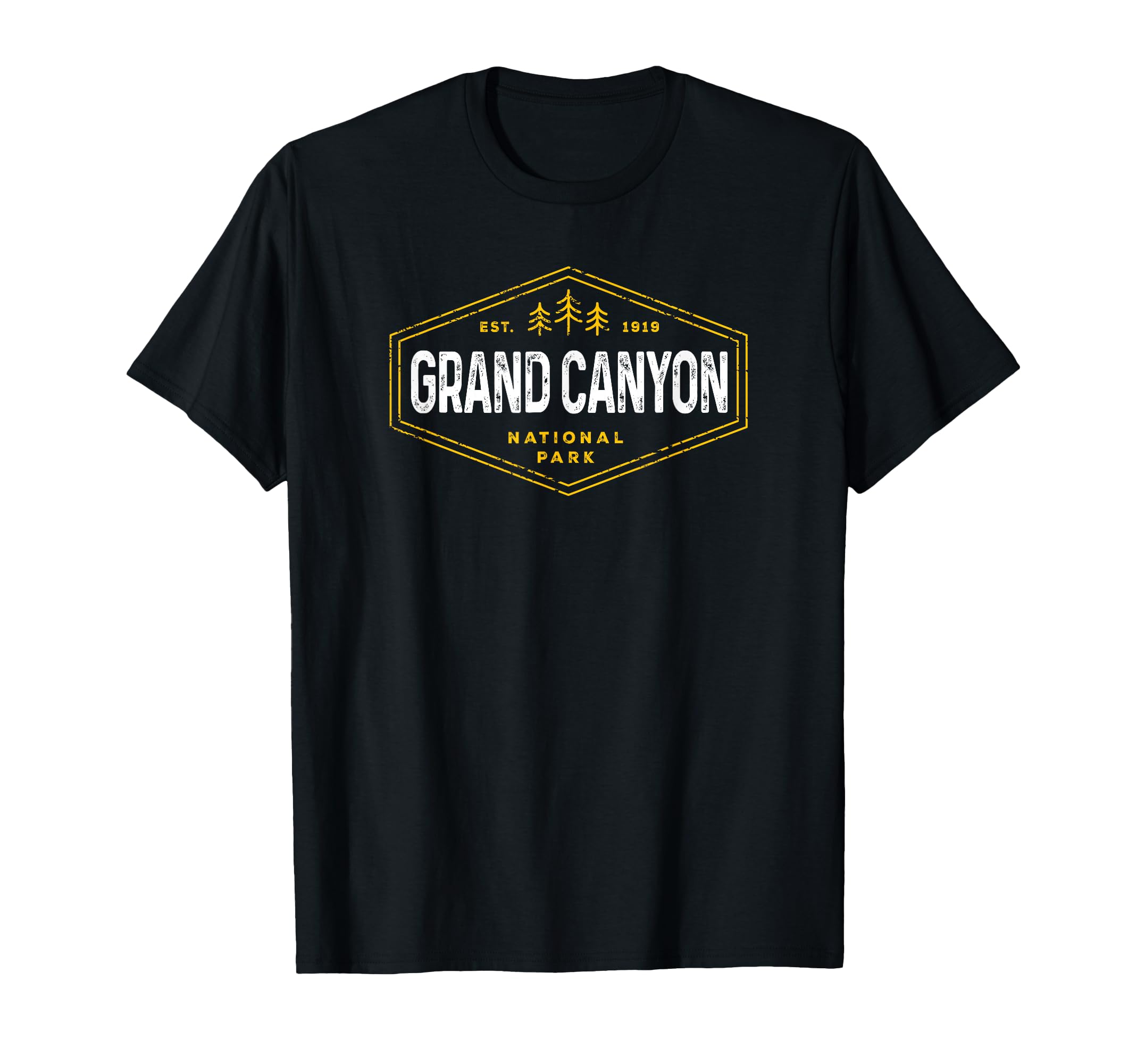 Grand Canyon National Park Hexagon T-Shirt - Custom Art Print for Adults - T-Shirt, Sweatshirt, Hoodie