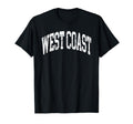 Distressed West Coast Bold Collegiate T-Shirt - Trendy Graphic Men Women - T-Shirt, Sweatshirt, Hoodie