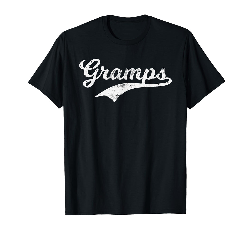 Gramps Grandpa Grandad Baseball Pops T-Shirt - Graphic Print Men Women - T-Shirt, Sweatshirt, Hoodie