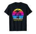 Spring Break Galveston Texas Sunset T-Shirt - Custom Art Print for Adults - T-Shirt, Sweatshirt, Hoodie