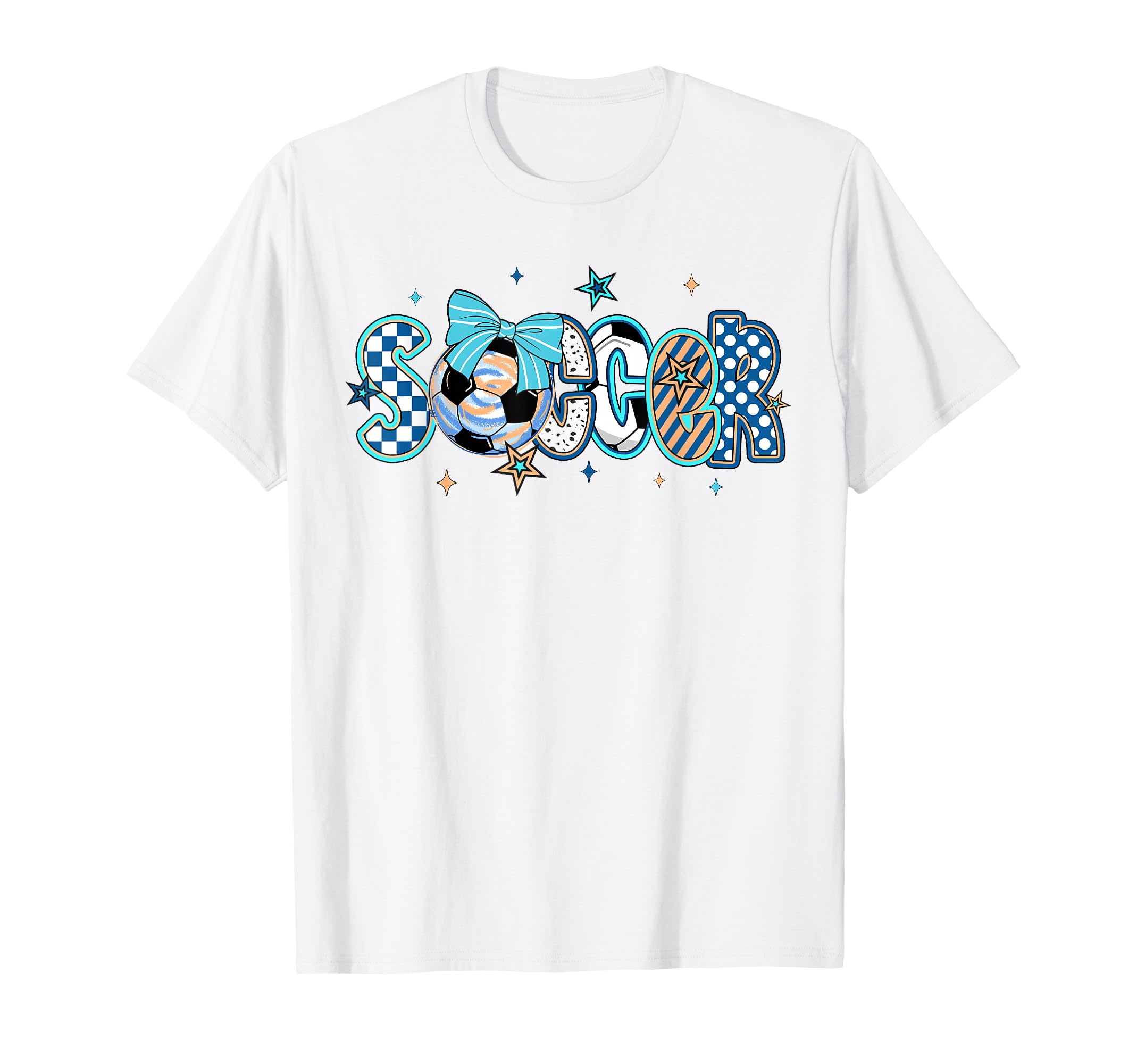 Soccer Preppy Soccer Game Day Mom T-Shirt - Aesthetic Graphic for Adults - T-Shirt, Sweatshirt, Hoodie