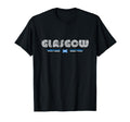 Glasgow Scotland 70S 80S Type T-Shirt - Custom Art Print for Adults - T-Shirt, Sweatshirt, Hoodie