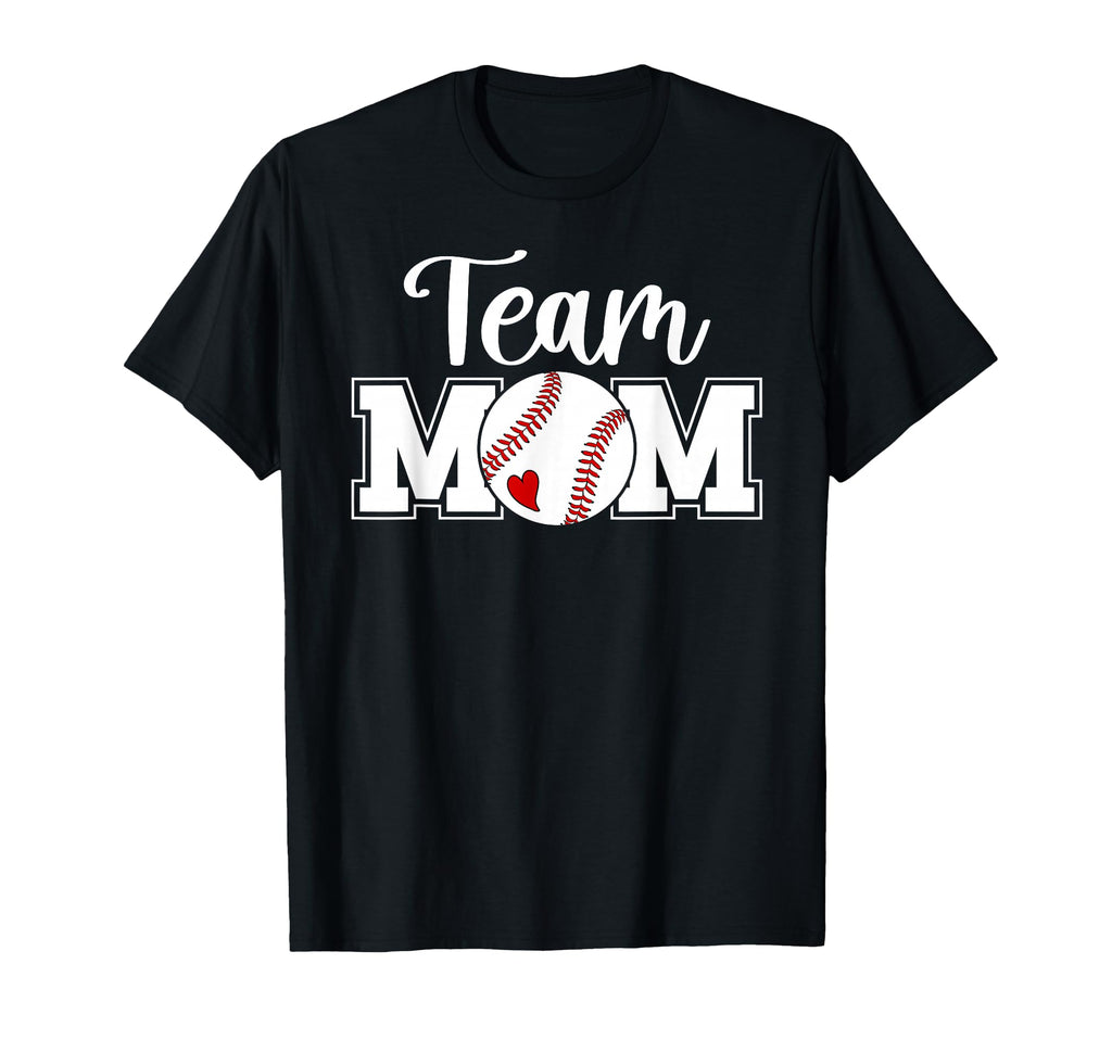Baseball Team Mom Appreciation Baseball T-Shirt - Graphic Print for Adults - T-Shirt, Sweatshirt, Hoodie