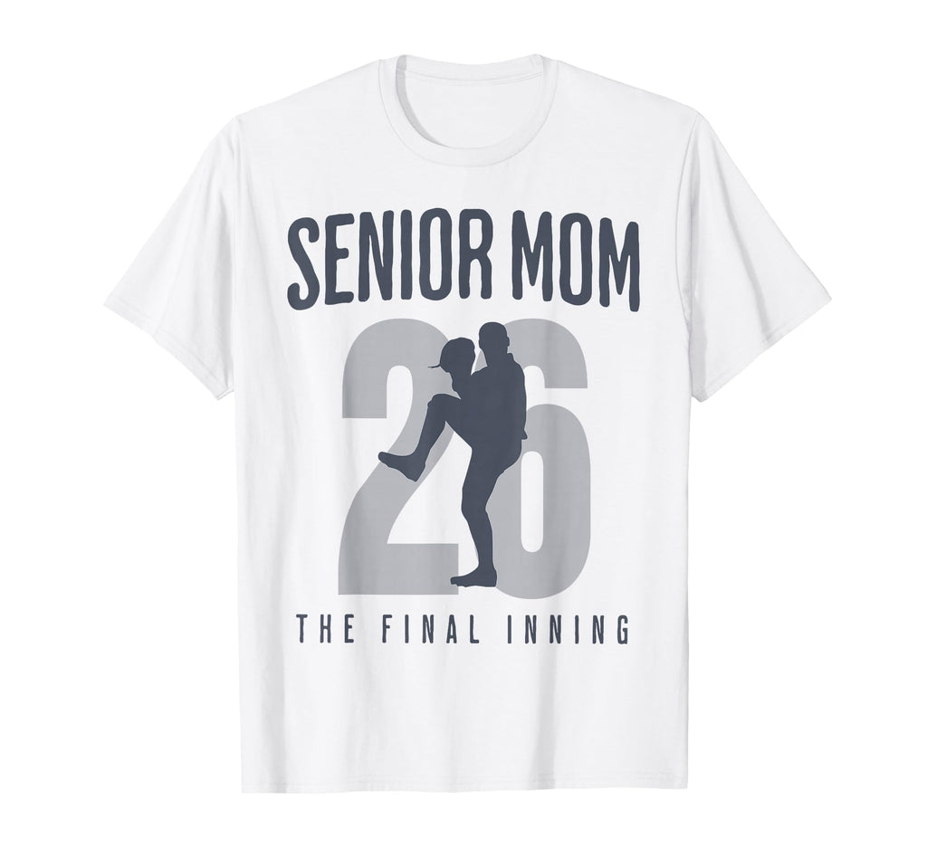 Baseball Senior Mom 2026 Final Inning T-Shirt - Minimalist Print Unisex - T-Shirt, Sweatshirt, Hoodie