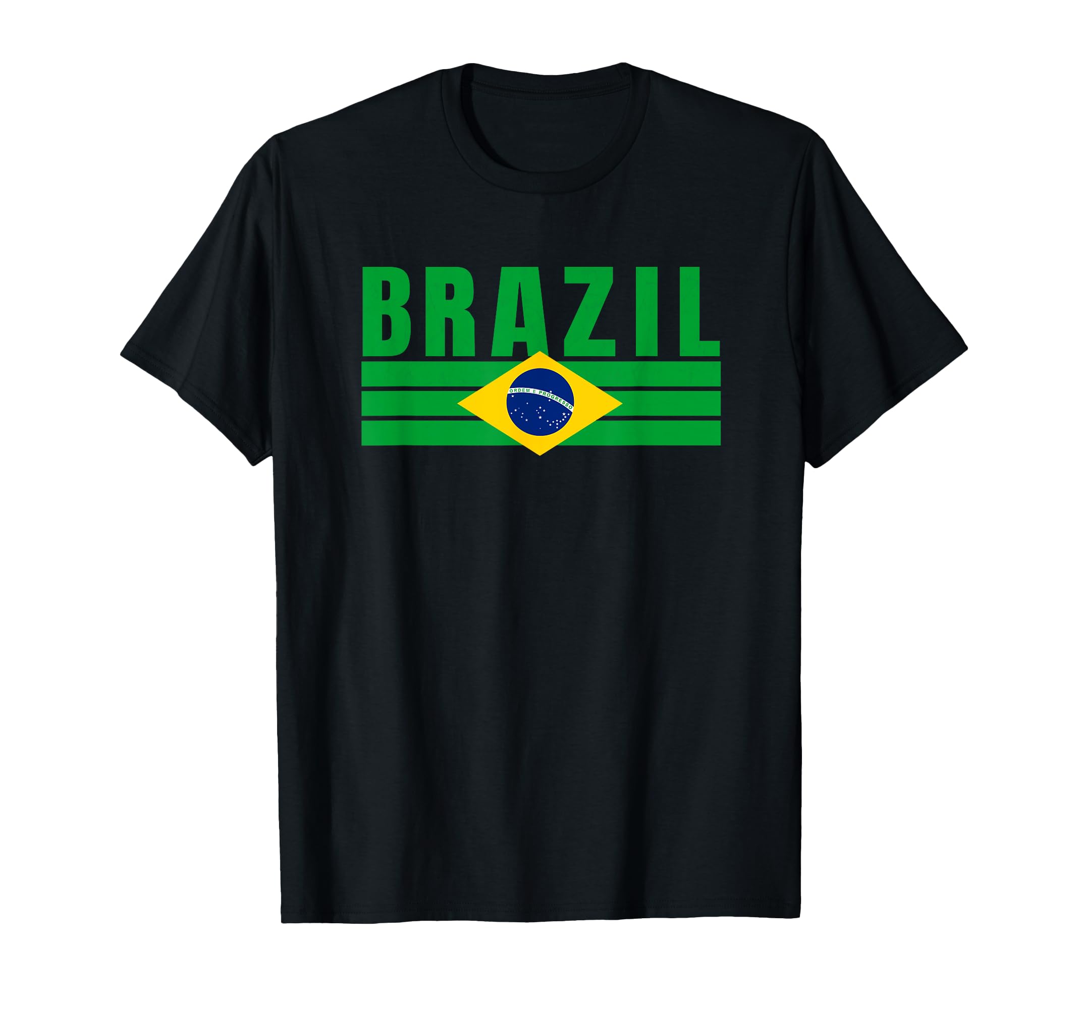 Brazil Green Yellow Brazilian Fan T-Shirt - Aesthetic Graphic for Adults - T-Shirt, Sweatshirt, Hoodie