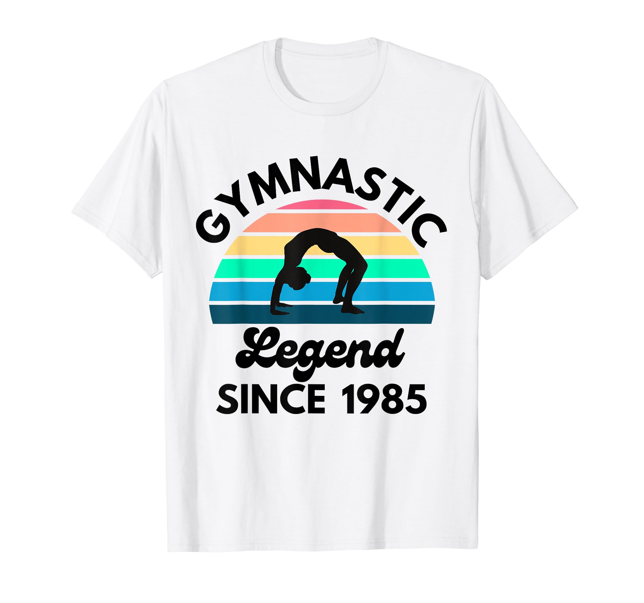 Gymnastic Legend Since 1985 Sunset T-Shirt - Streetwear Style for Adults - T-Shirt, Sweatshirt, Hoodie