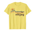 Ellijay Georgia 70S 80S Distressed Gift T-Shirt - Novelty Apparel Unisex - T-Shirt, Sweatshirt, Hoodie