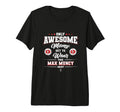 Max Muncy Awesome Moms Tri Blend T-Shirt - Custom Art Print for Adults - T-Shirt, Sweatshirt, Hoodie