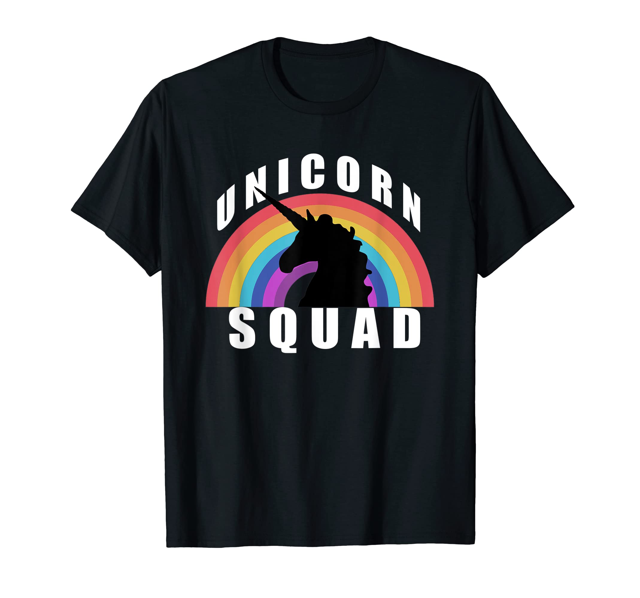 Unicorn Squad Rainbow Unicorns T-Shirt - Streetwear Style Unisex - T-Shirt, Sweatshirt, Hoodie