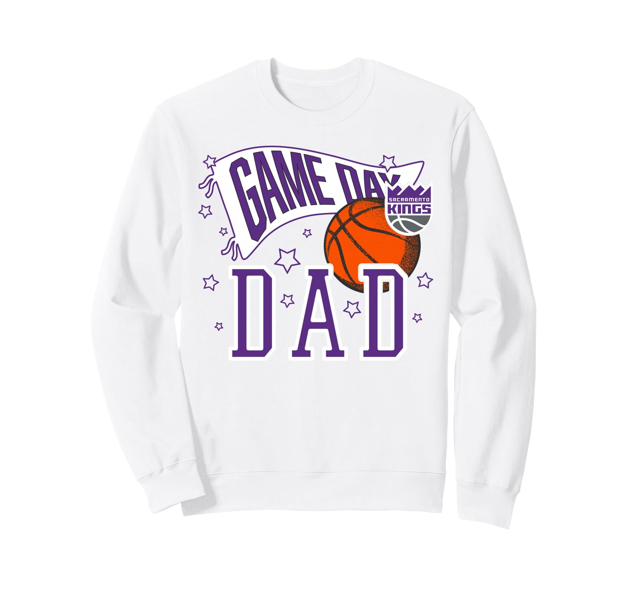 Nba Sacramento Kings Fathers Day Sweatshirt - Novelty Apparel for Adults - T-Shirt, Sweatshirt, Hoodie