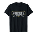 Whiskey Bent And Hell Bound Distressed T-Shirt - Trendy Graphic Men Women - T-Shirt, Sweatshirt, Hoodie