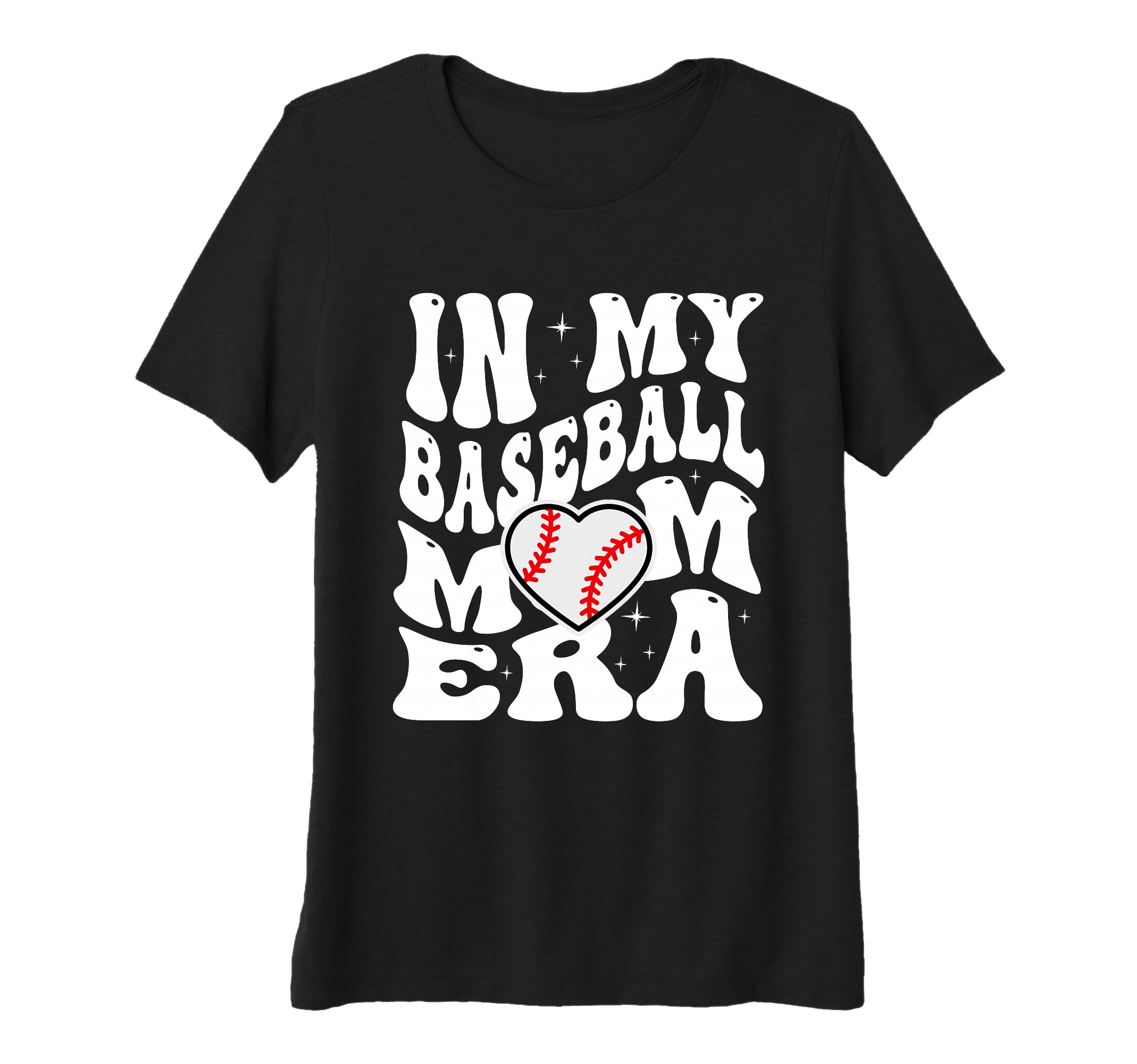 Womens My Baseball Mom Era Mama T-Shirt - Fun Novelty Design Unisex - T-Shirt, Sweatshirt, Hoodie