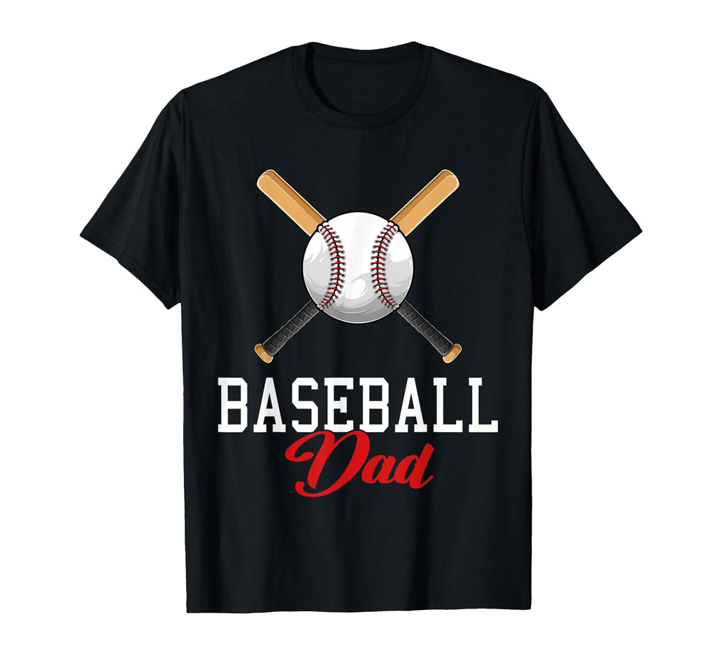 Baseball Baseball Dad Daddy Father S T-Shirt - Aesthetic Graphic Men Women - T-Shirt, Sweatshirt, Hoodie