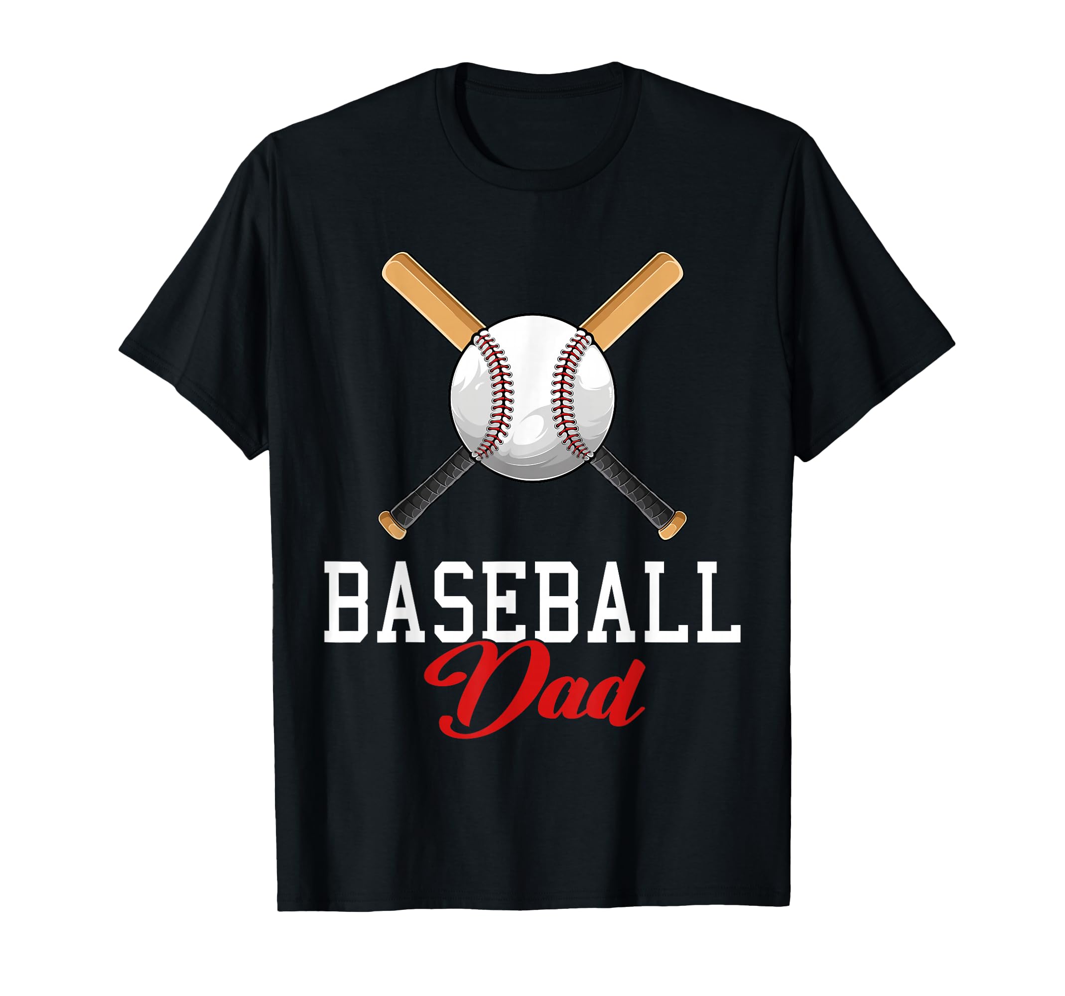 Baseball Baseball Dad Daddy Father S T-Shirt - Aesthetic Graphic Men Women - T-Shirt, Sweatshirt, Hoodie