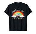 Take Its Book Reading Rainbow T-Shirt - Custom Art Print Unisex - T-Shirt, Sweatshirt, Hoodie
