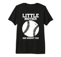 Little Brother Baseball Fan Tri Blend T-Shirt - Streetwear Style for Adults - T-Shirt, Sweatshirt, Hoodie