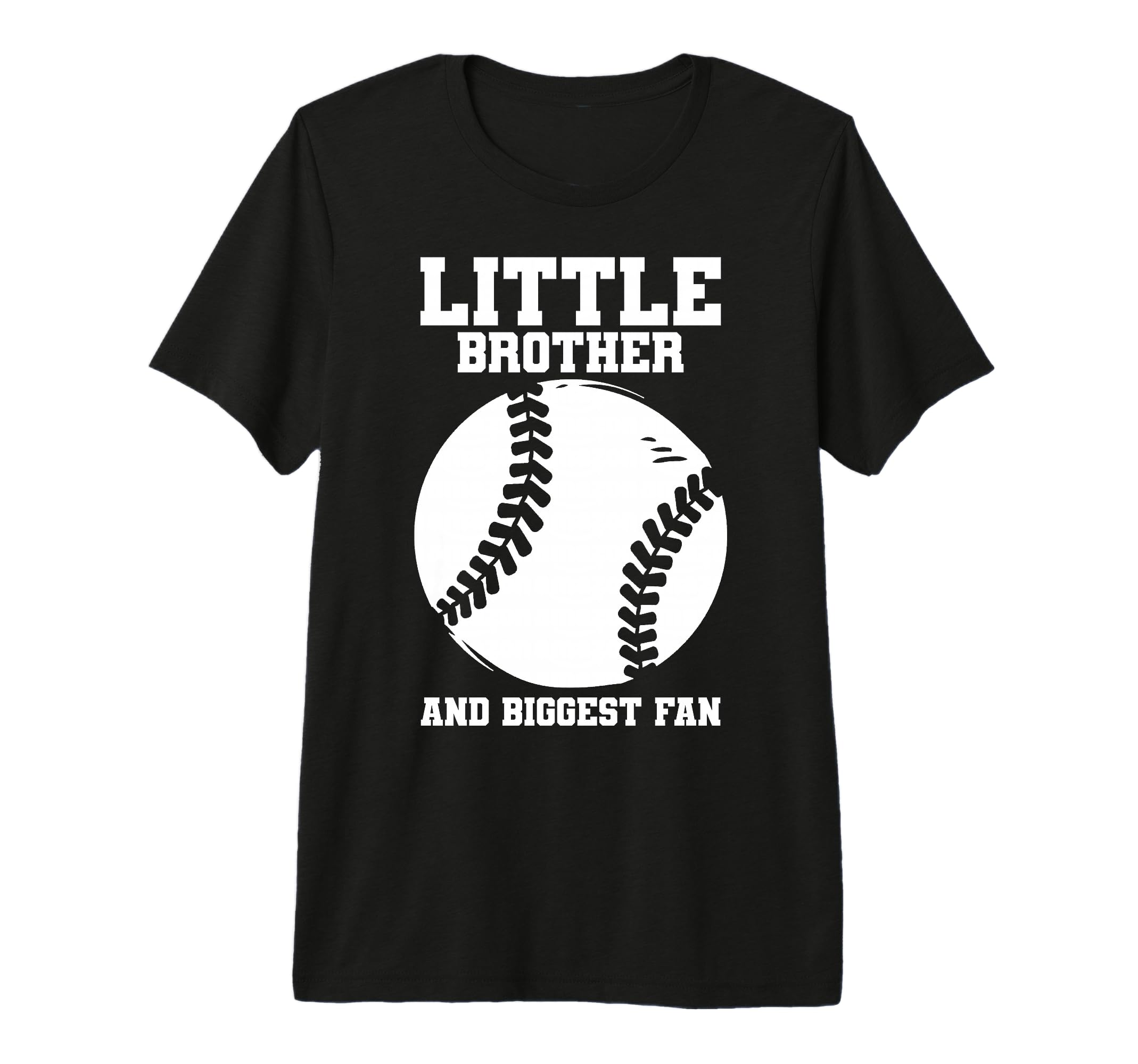 Little Brother Baseball Fan Tri Blend T-Shirt - Streetwear Style for Adults - T-Shirt, Sweatshirt, Hoodie