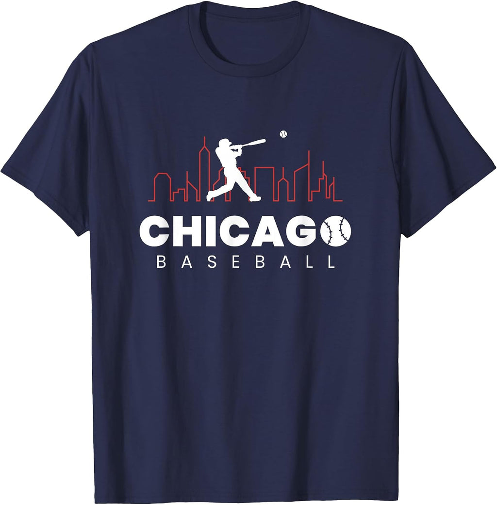 Chicago Baseball Lovers - Adult & Kids T-Shirts, Sweatshirts & Hoodies apparel design preview 1