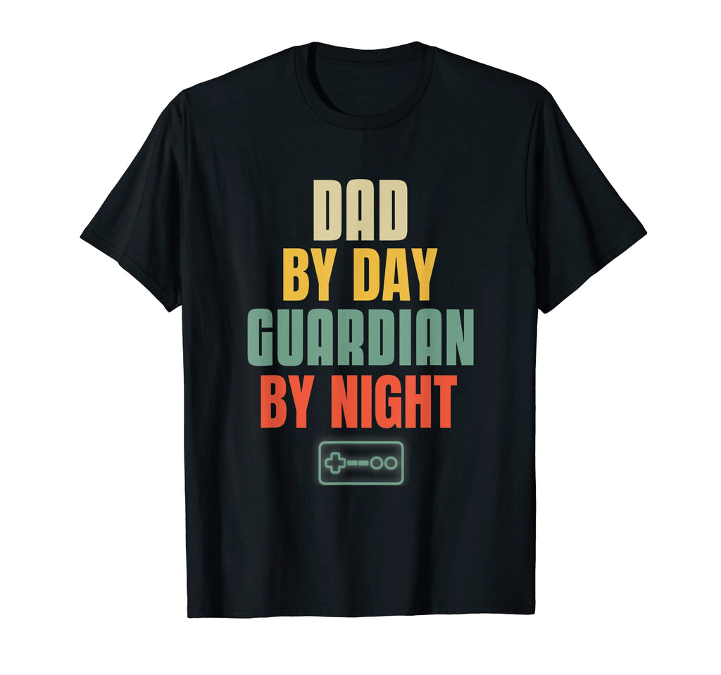 Gaming Dad Dad Day Guardian Night Gamer T-Shirt - Trendy Graphic Men Women - T-Shirt, Sweatshirt, Hoodie