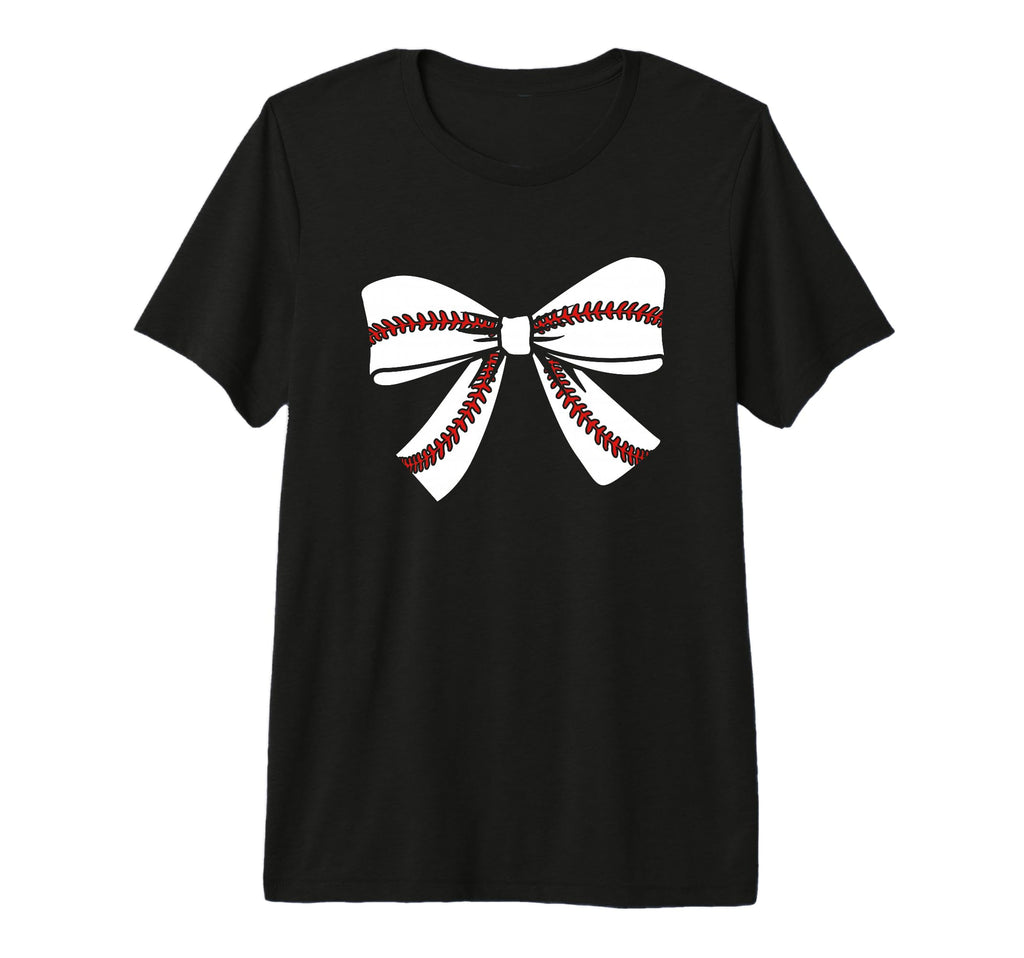 Baseball Ribbon Tri Blend T-Shirt - Fun Novelty Design Men Women - T-Shirt, Sweatshirt, Hoodie