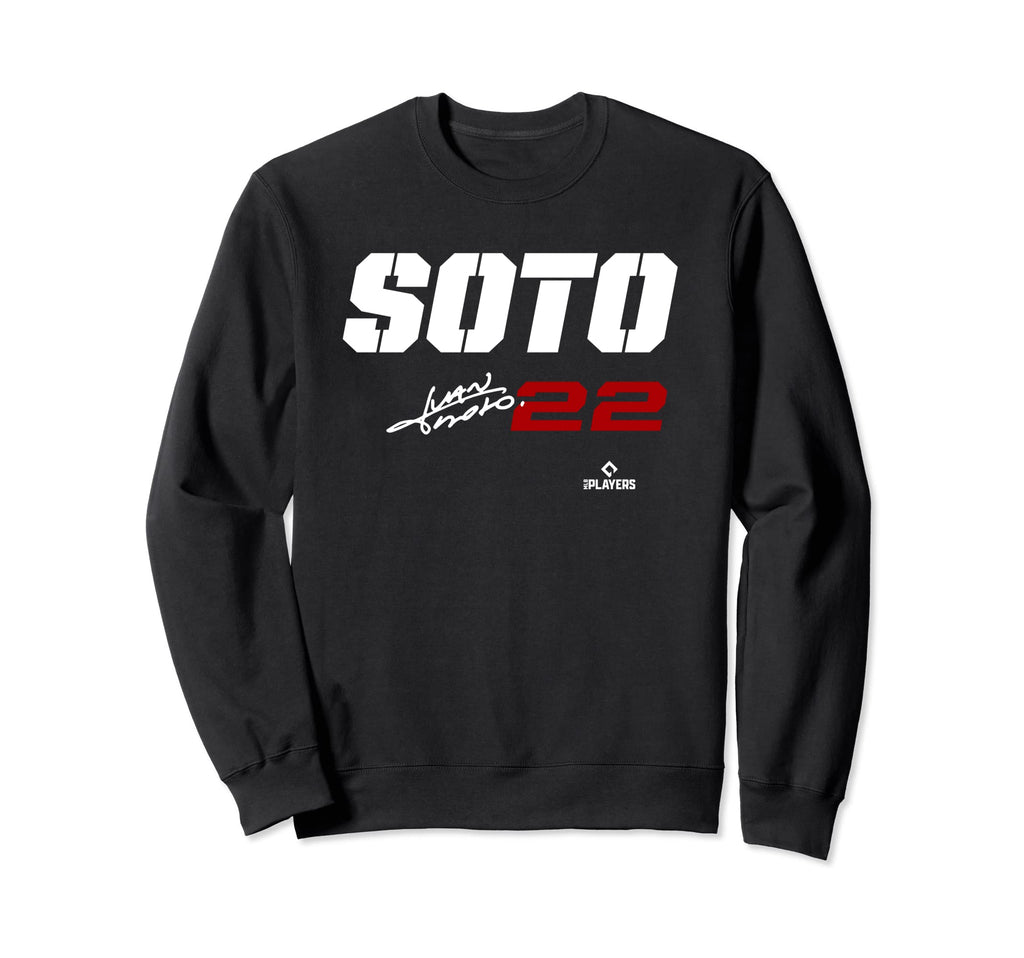Juan Soto Mlbpa Washington Mlb Players Sweatshirt - Novelty Apparel Unisex - T-Shirt, Sweatshirt, Hoodie