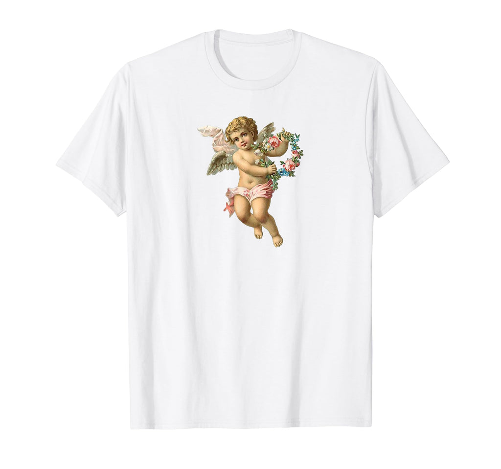 Angel Coquette Girlcore Y2K Aesthetic T-Shirt - Novelty Apparel Unisex - T-Shirt, Sweatshirt, Hoodie