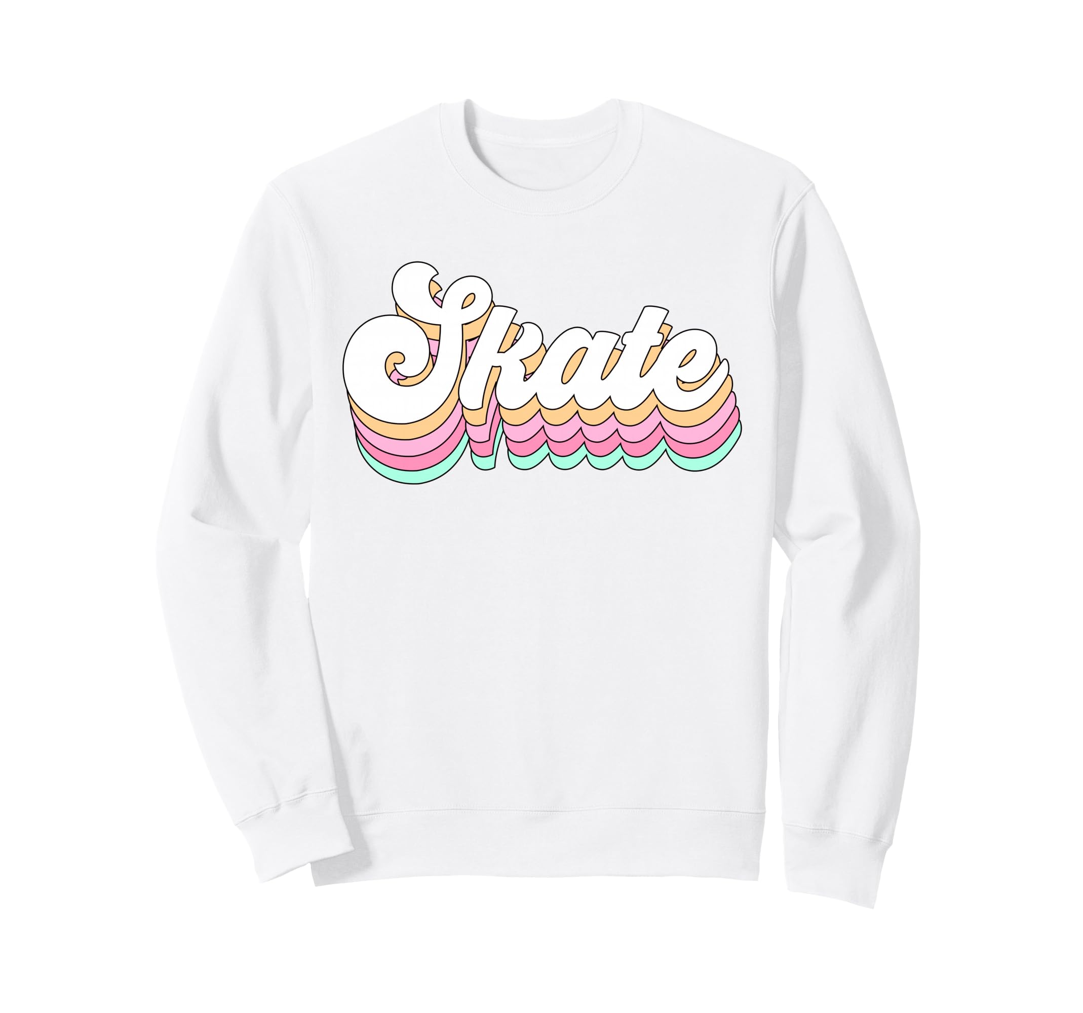 Ice Skate Figure Skating Roller Sweatshirt - Fun Novelty Design for Adults - T-Shirt, Sweatshirt, Hoodie