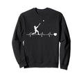 Baseball Player Heartbeat Pulse Sweatshirt - Unique Graphic for Adults - T-Shirt, Sweatshirt, Hoodie
