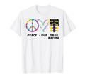 Drag Racing Race Car Tie Dye Peace Love T-Shirt - Aesthetic Graphic Unisex - T-Shirt, Sweatshirt, Hoodie