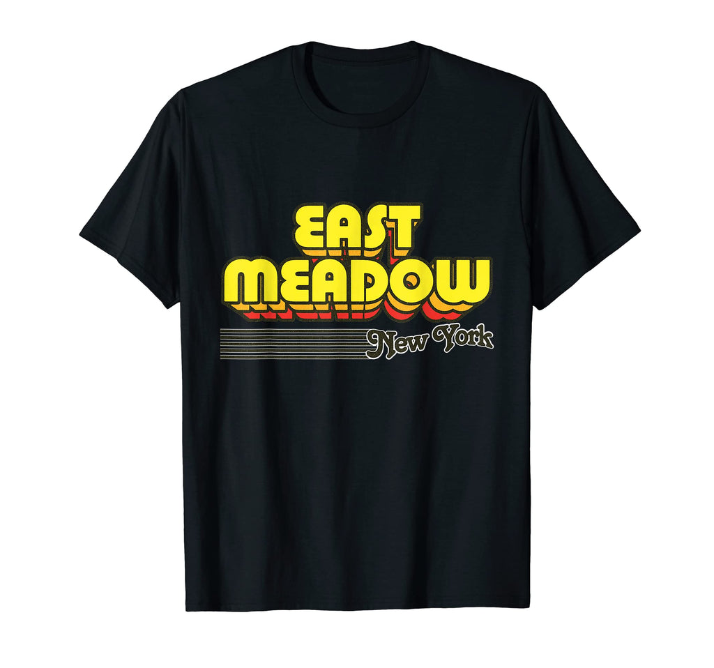 East Meadow New York Stripes T-Shirt - Minimalist Print Men Women - T-Shirt, Sweatshirt, Hoodie