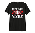 Baseball Sister Baseball Player T-Shirt - Novelty Apparel for Adults - T-Shirt, Sweatshirt, Hoodie