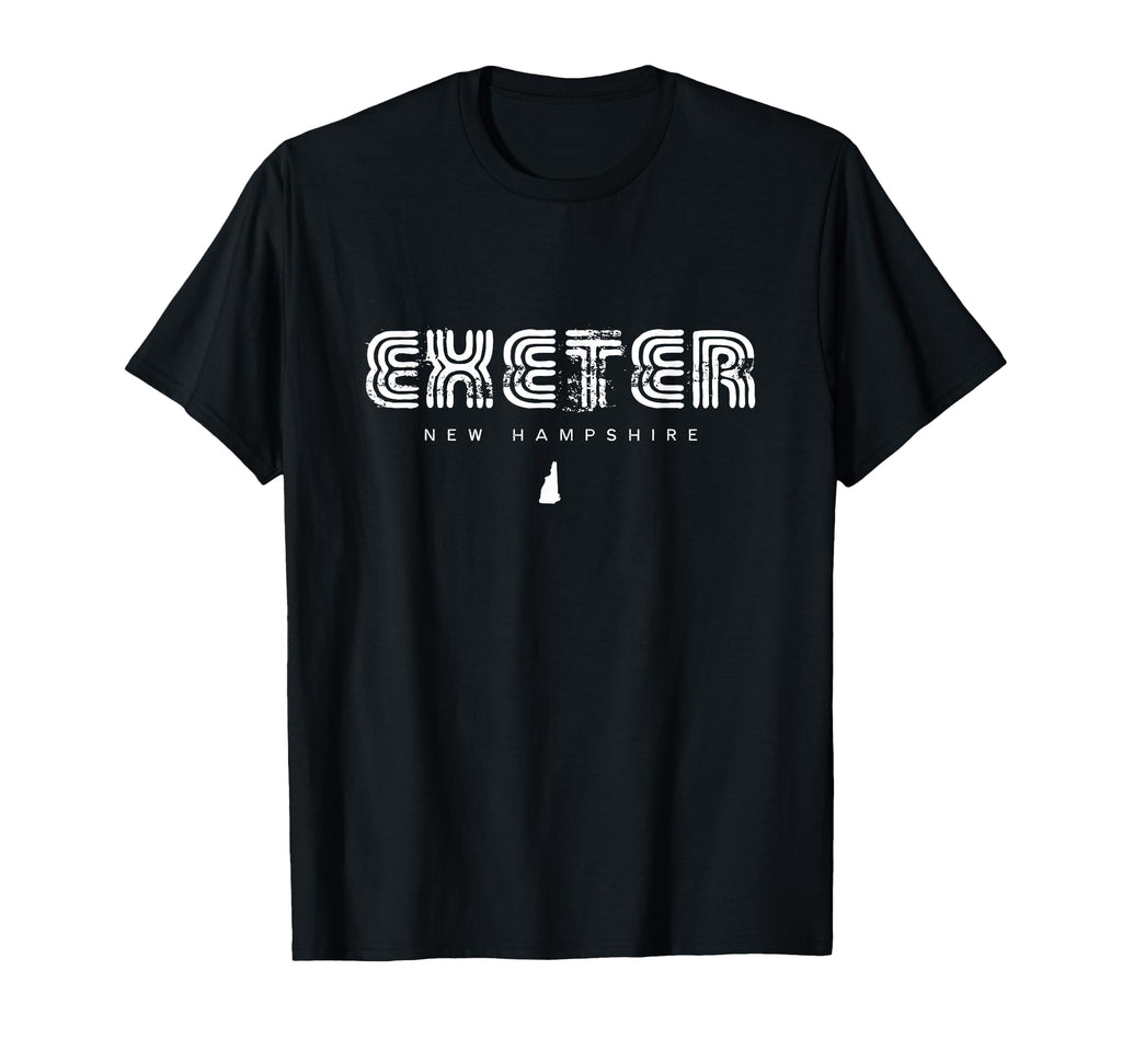 Exeter New Hampshire Nh 70S 80S Type T-Shirt - Novelty Apparel for Adults - T-Shirt, Sweatshirt, Hoodie